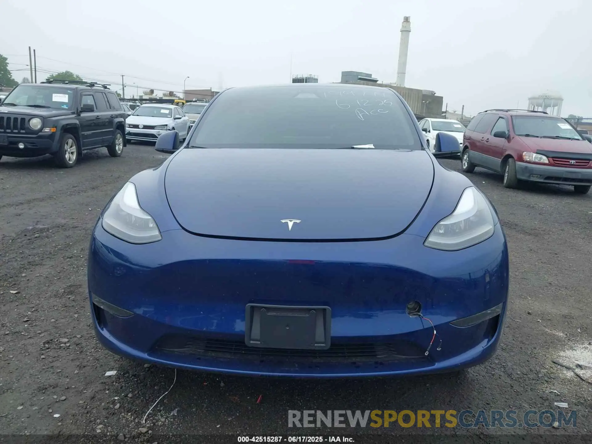 11 Фотография поврежденного автомобиля 7SAYGDEE2RA287463 TESLA MODEL Y 2024