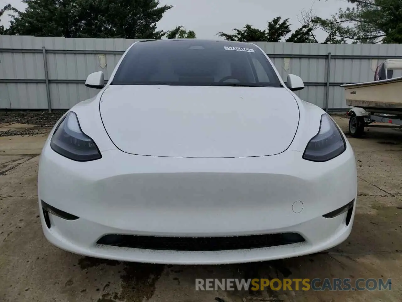 5 Photograph of a damaged car 7SAYGDEE2RA329081 TESLA MODEL Y 2024