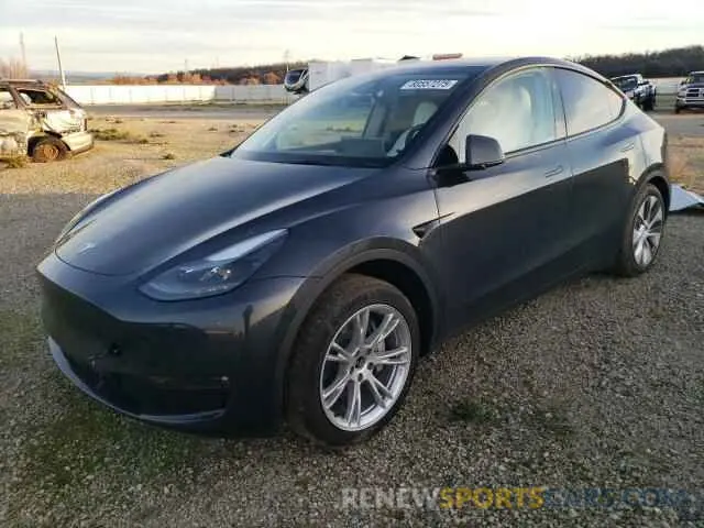 1 Photograph of a damaged car 7SAYGDEE2RF003347 TESLA MODEL Y 2024