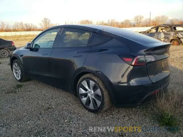 2 Photograph of a damaged car 7SAYGDEE2RF003347 TESLA MODEL Y 2024