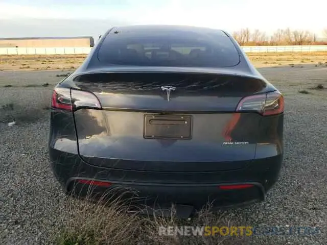 6 Photograph of a damaged car 7SAYGDEE2RF003347 TESLA MODEL Y 2024