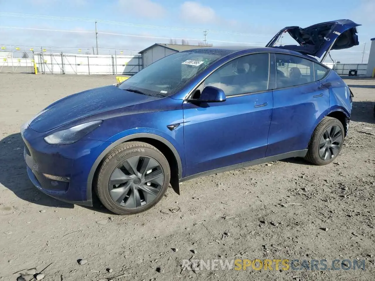 1 Фотография поврежденного автомобиля 7SAYGDEE2RF127361 TESLA MODEL Y 2024