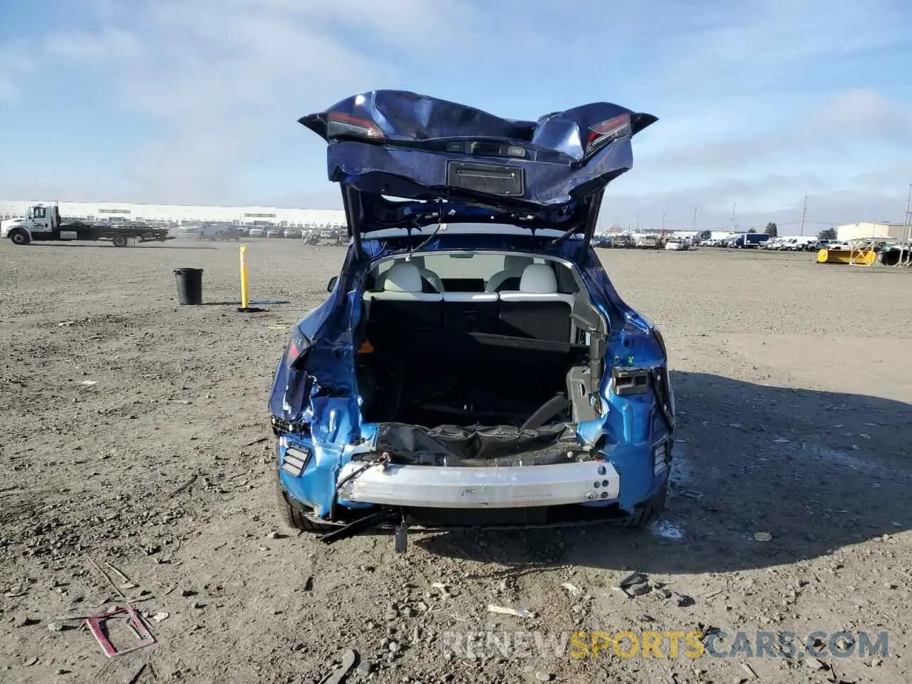 6 Фотография поврежденного автомобиля 7SAYGDEE2RF127361 TESLA MODEL Y 2024