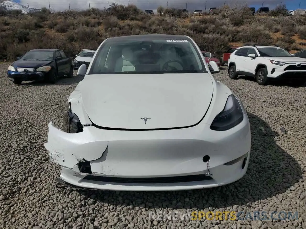 5 Фотография поврежденного автомобиля 7SAYGDEE2RF130499 TESLA MODEL Y 2024