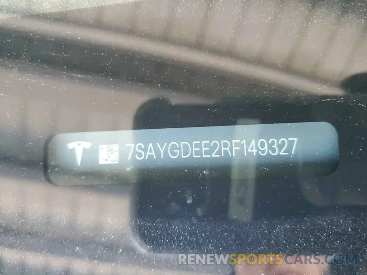 14 Photograph of a damaged car 7SAYGDEE2RF149327 TESLA MODEL Y 2024