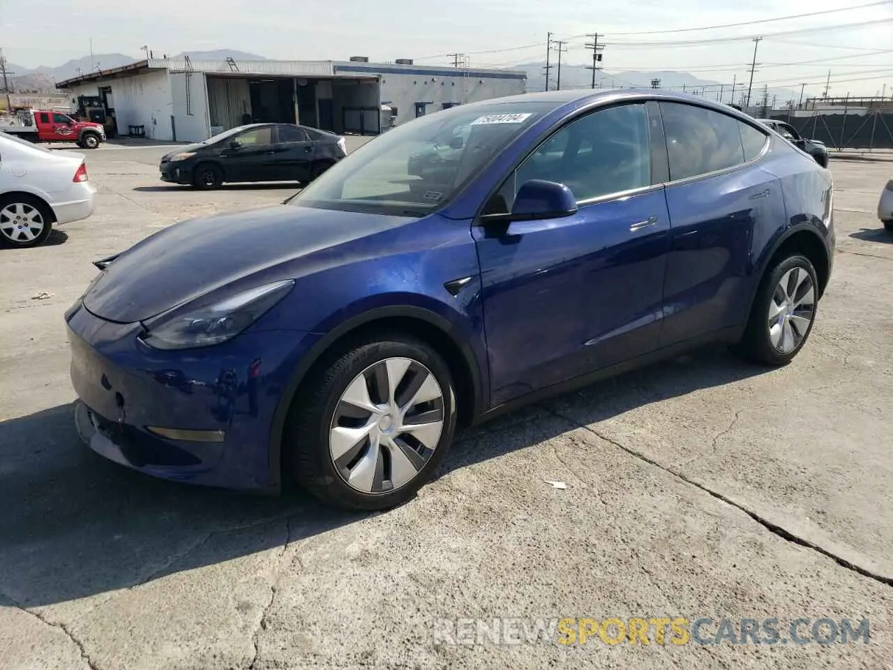 1 Фотография поврежденного автомобиля 7SAYGDEE3RA214702 TESLA MODEL Y 2024