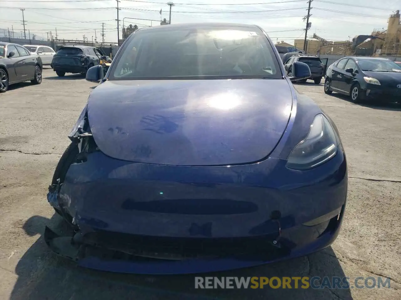 5 Фотография поврежденного автомобиля 7SAYGDEE3RA214702 TESLA MODEL Y 2024