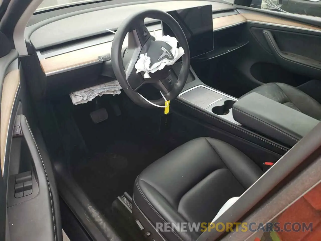 8 Фотография поврежденного автомобиля 7SAYGDEE3RA214702 TESLA MODEL Y 2024