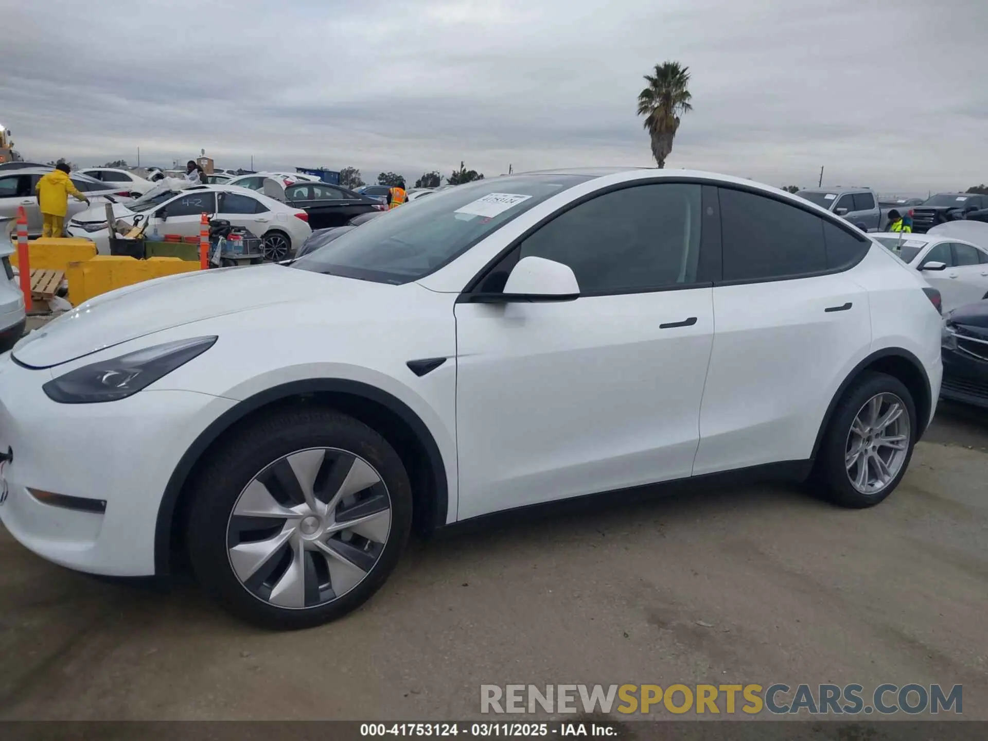 14 Фотография поврежденного автомобиля 7SAYGDEE3RA232293 TESLA MODEL Y 2024