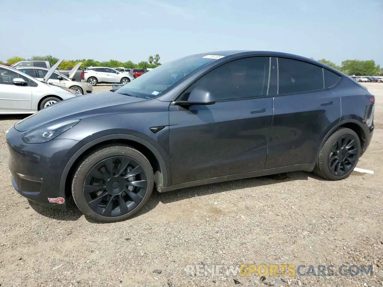 1 Фотография поврежденного автомобиля 7SAYGDEE3RA234223 TESLA MODEL Y 2024