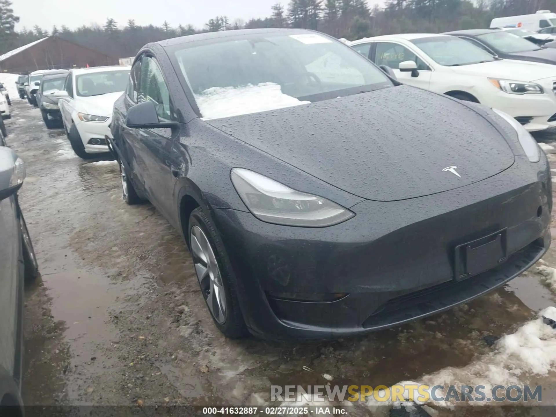 1 Фотография поврежденного автомобиля 7SAYGDEE3RA239499 TESLA MODEL Y 2024