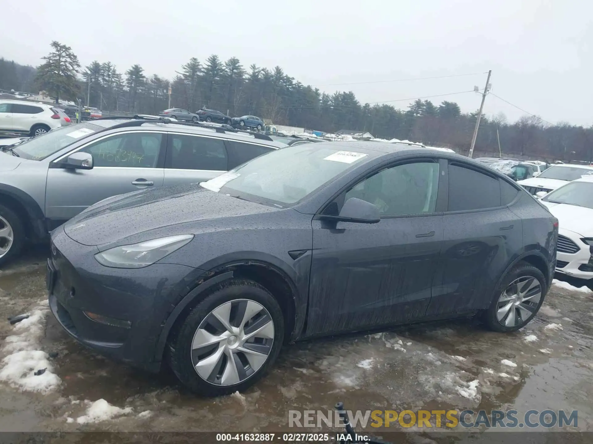 6 Фотография поврежденного автомобиля 7SAYGDEE3RA239499 TESLA MODEL Y 2024
