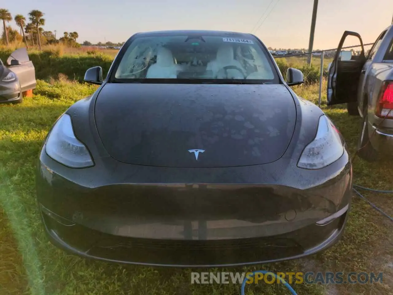 5 Фотография поврежденного автомобиля 7SAYGDEE3RA252026 TESLA MODEL Y 2024