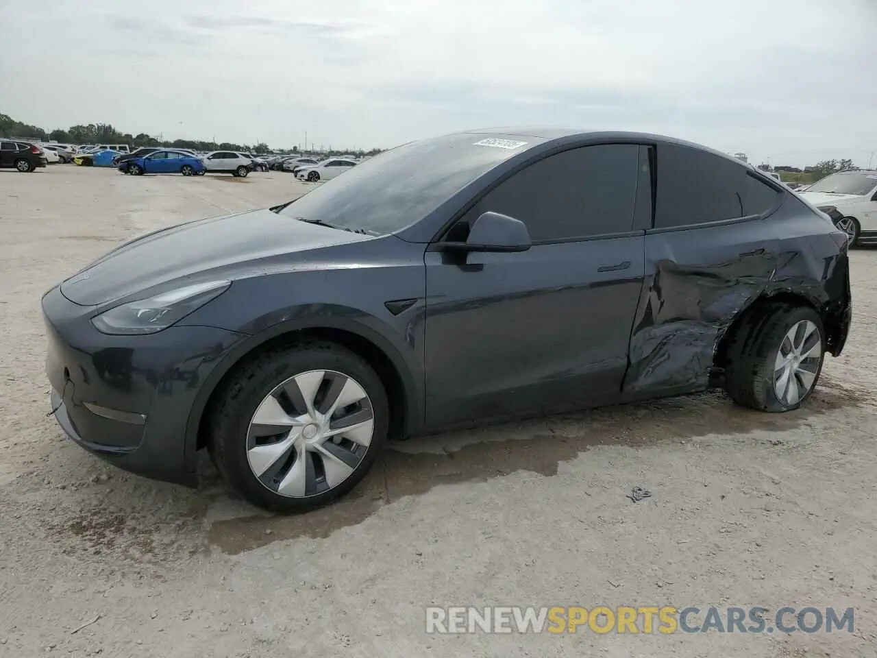1 Фотография поврежденного автомобиля 7SAYGDEE3RA253354 TESLA MODEL Y 2024