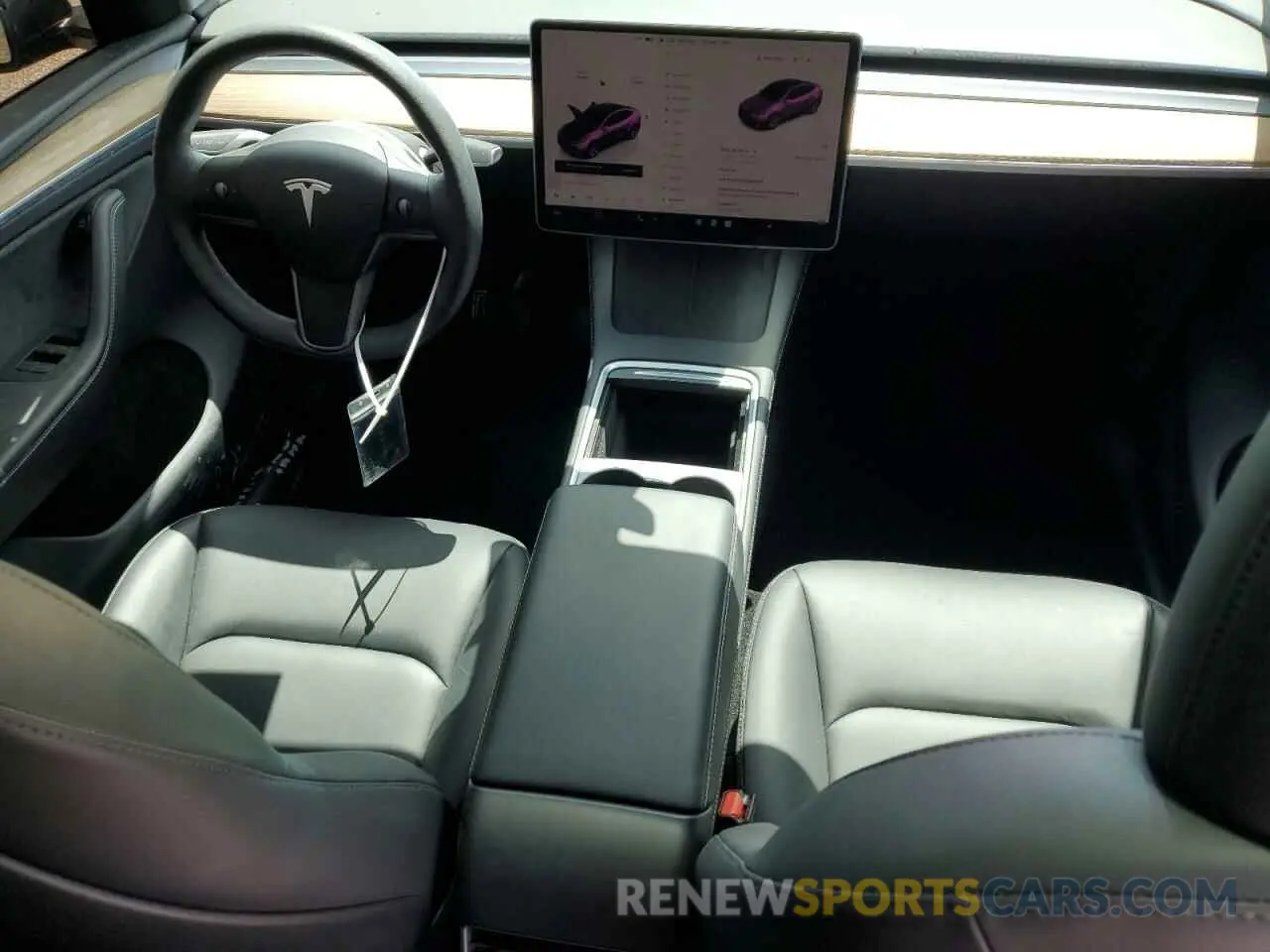 8 Фотография поврежденного автомобиля 7SAYGDEE3RA253354 TESLA MODEL Y 2024