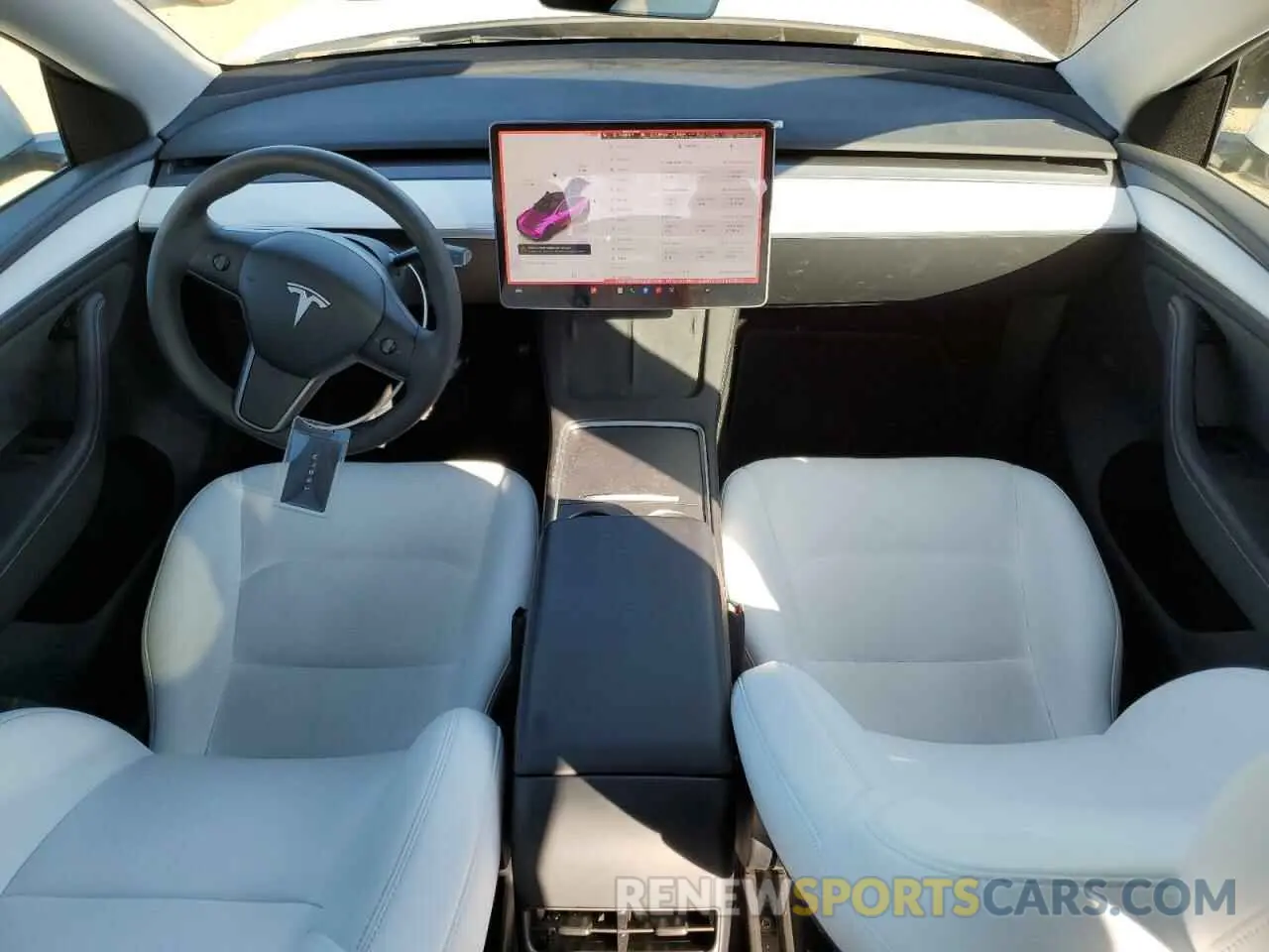 8 Фотография поврежденного автомобиля 7SAYGDEE3RA257999 TESLA MODEL Y 2024