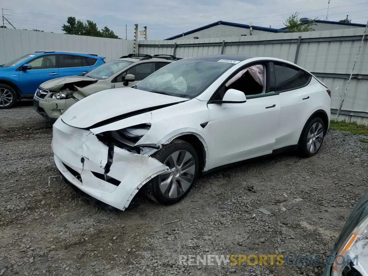 1 Фотография поврежденного автомобиля 7SAYGDEE3RA262264 TESLA MODEL Y 2024
