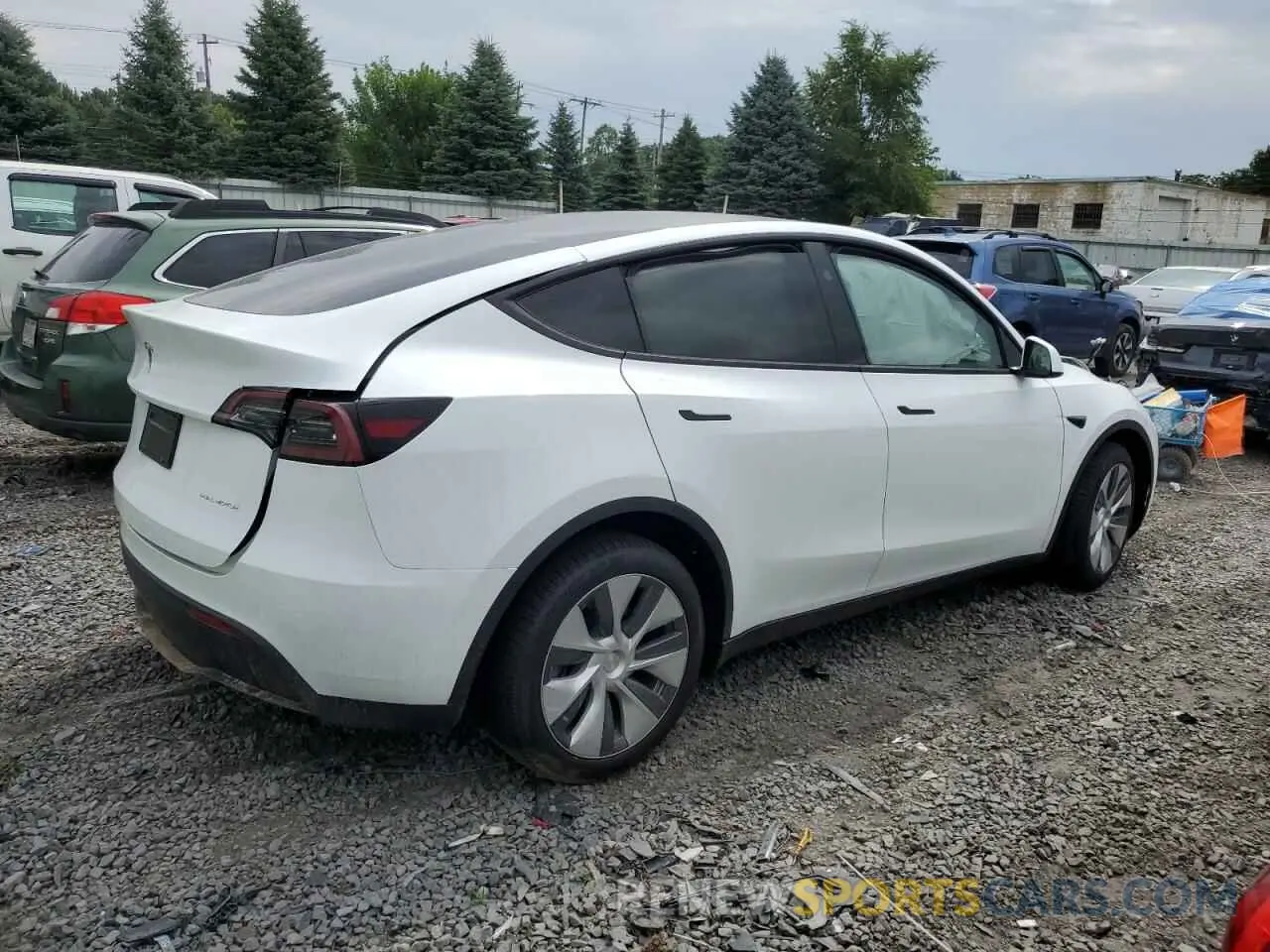 3 Фотография поврежденного автомобиля 7SAYGDEE3RA262264 TESLA MODEL Y 2024