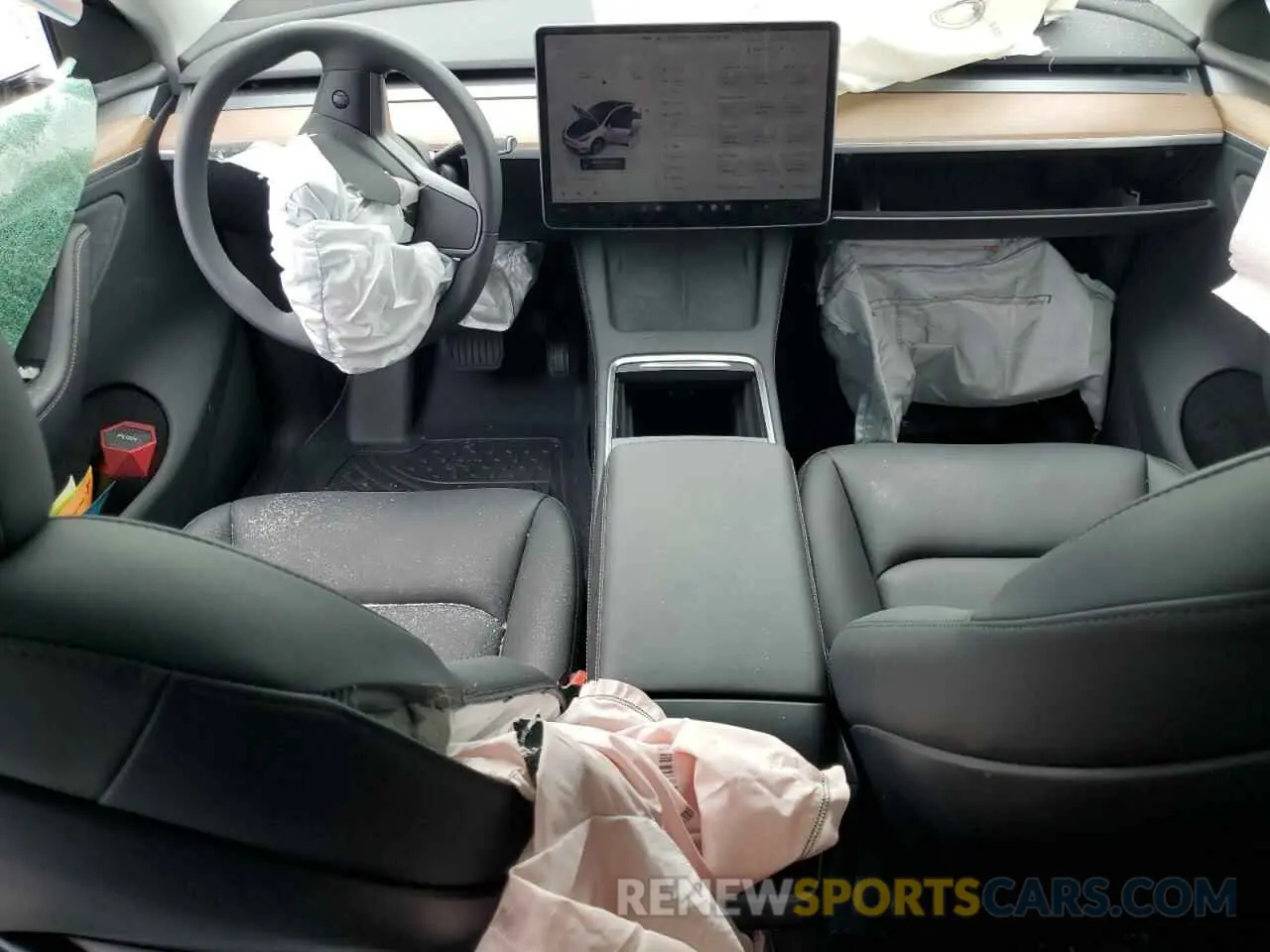 8 Фотография поврежденного автомобиля 7SAYGDEE3RA262264 TESLA MODEL Y 2024