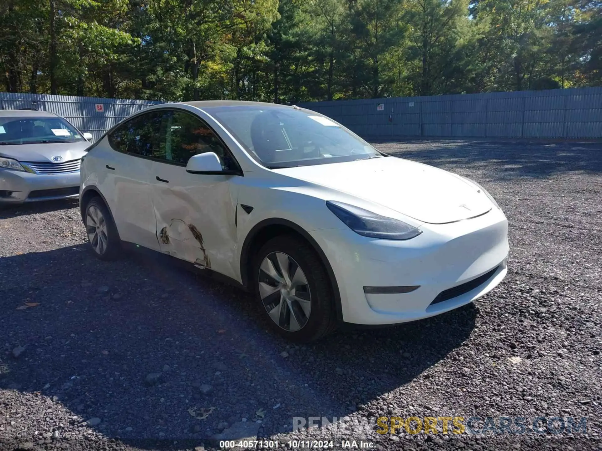 1 Фотография поврежденного автомобиля 7SAYGDEE3RF007794 TESLA MODEL Y 2024