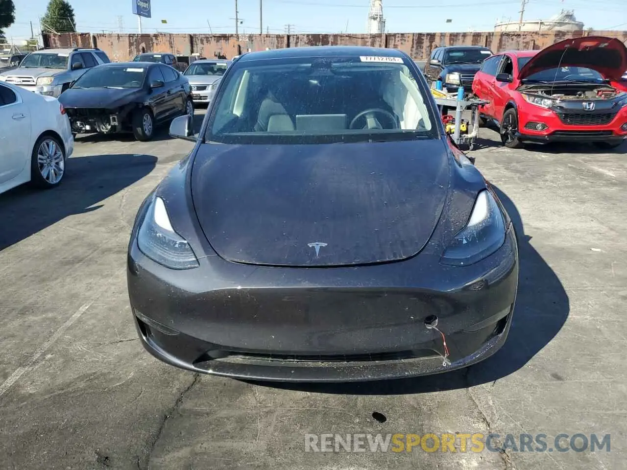 5 Photograph of a damaged car 7SAYGDEE3RF126848 TESLA MODEL Y 2024
