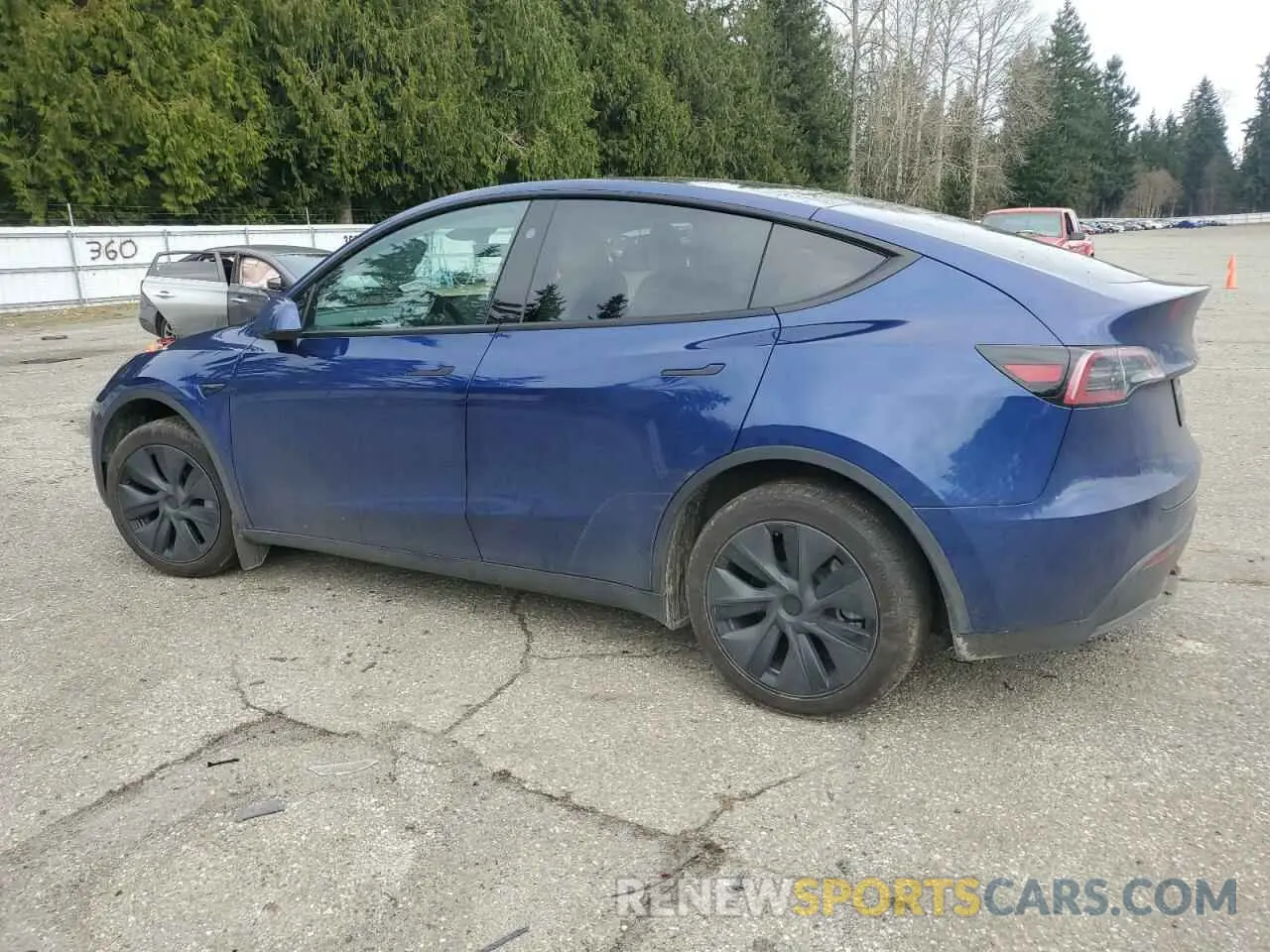 2 Фотография поврежденного автомобиля 7SAYGDEE3RF205470 TESLA MODEL Y 2024