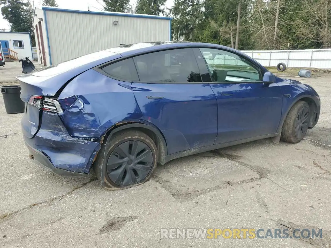 3 Фотография поврежденного автомобиля 7SAYGDEE3RF205470 TESLA MODEL Y 2024