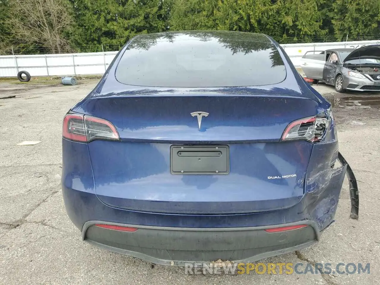 6 Фотография поврежденного автомобиля 7SAYGDEE3RF205470 TESLA MODEL Y 2024