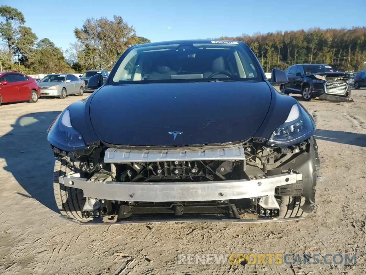 5 Фотография поврежденного автомобиля 7SAYGDEE3RF989147 TESLA MODEL Y 2024