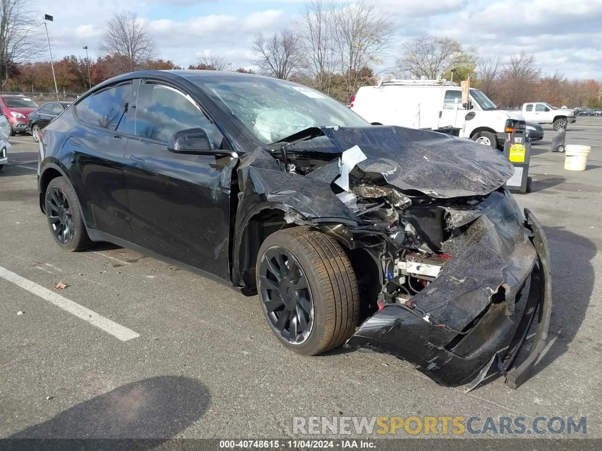 1 Фотография поврежденного автомобиля 7SAYGDEE4RA233940 TESLA MODEL Y 2024