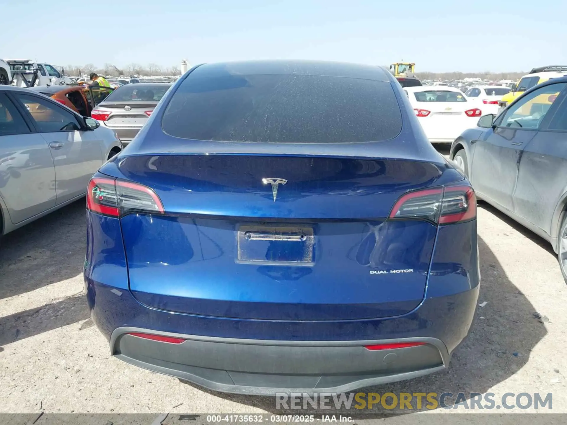 16 Фотография поврежденного автомобиля 7SAYGDEE4RA247417 TESLA MODEL Y 2024