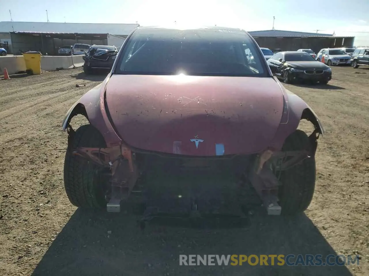 5 Photograph of a damaged car 7SAYGDEE4RA257722 TESLA MODEL Y 2024