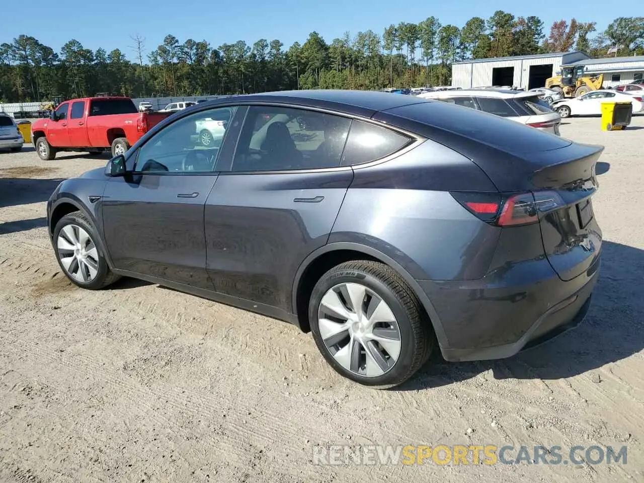 2 Photograph of a damaged car 7SAYGDEE4RA264251 TESLA MODEL Y 2024
