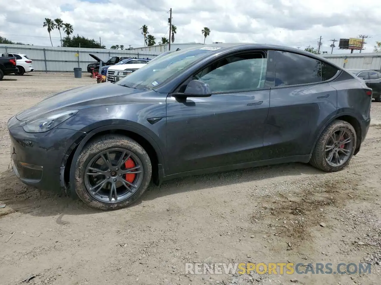 1 Фотография поврежденного автомобиля 7SAYGDEE4RA316722 TESLA MODEL Y 2024