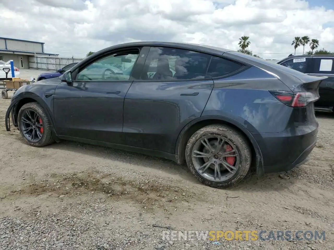 2 Фотография поврежденного автомобиля 7SAYGDEE4RA316722 TESLA MODEL Y 2024