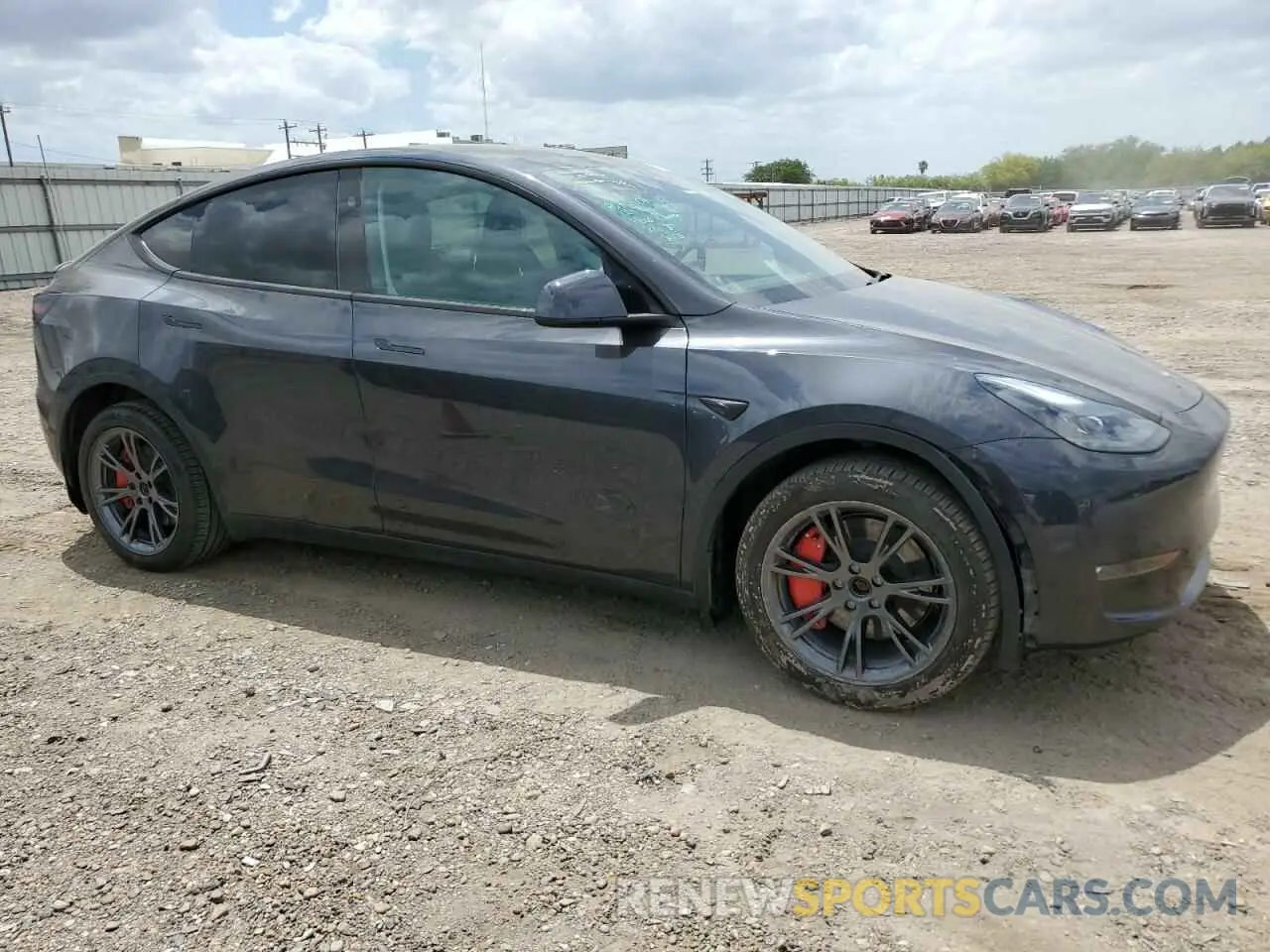 4 Фотография поврежденного автомобиля 7SAYGDEE4RA316722 TESLA MODEL Y 2024