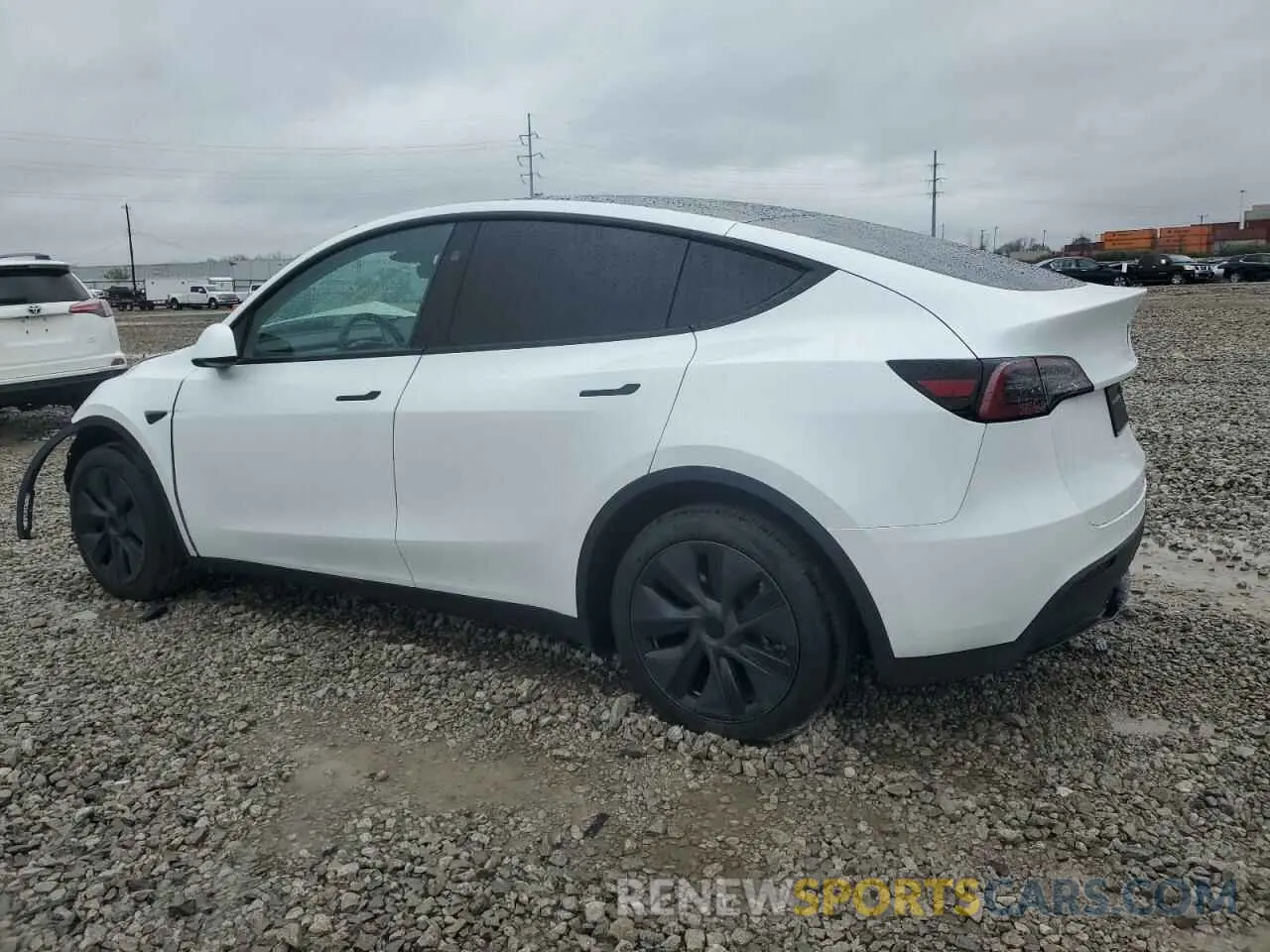 2 Photograph of a damaged car 7SAYGDEE4RA327350 TESLA MODEL Y 2024