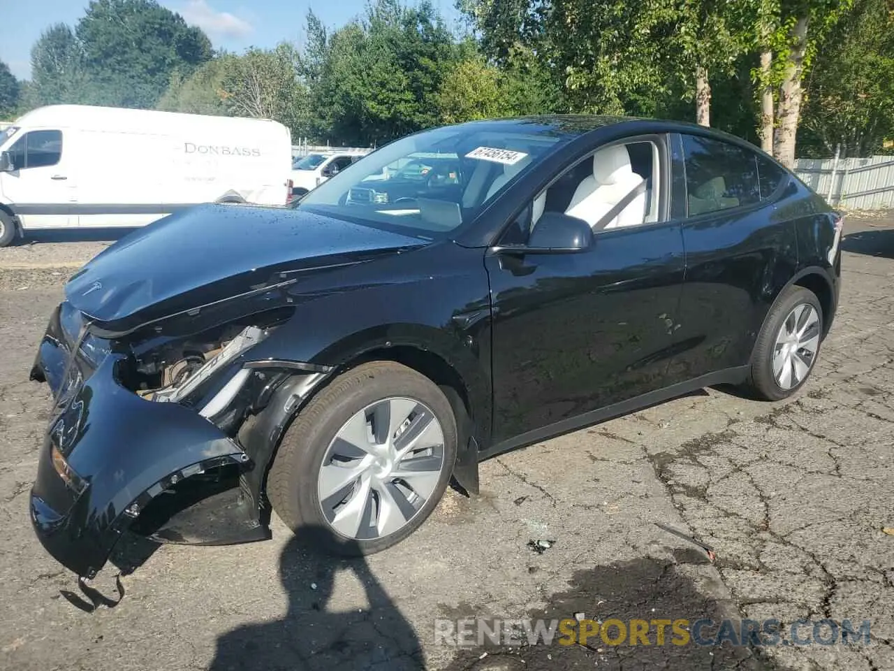 1 Фотография поврежденного автомобиля 7SAYGDEE4RF075098 TESLA MODEL Y 2024
