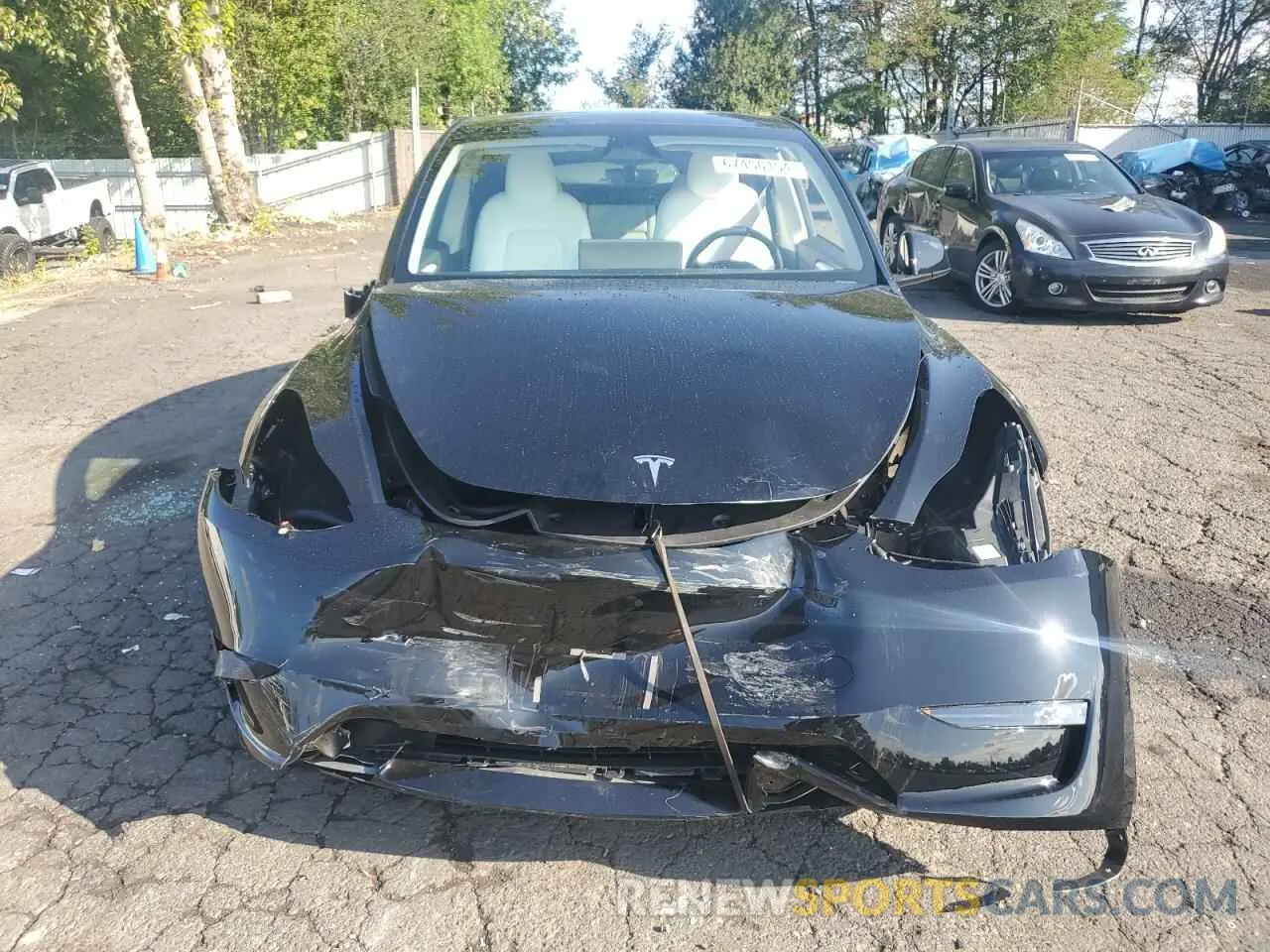5 Фотография поврежденного автомобиля 7SAYGDEE4RF075098 TESLA MODEL Y 2024
