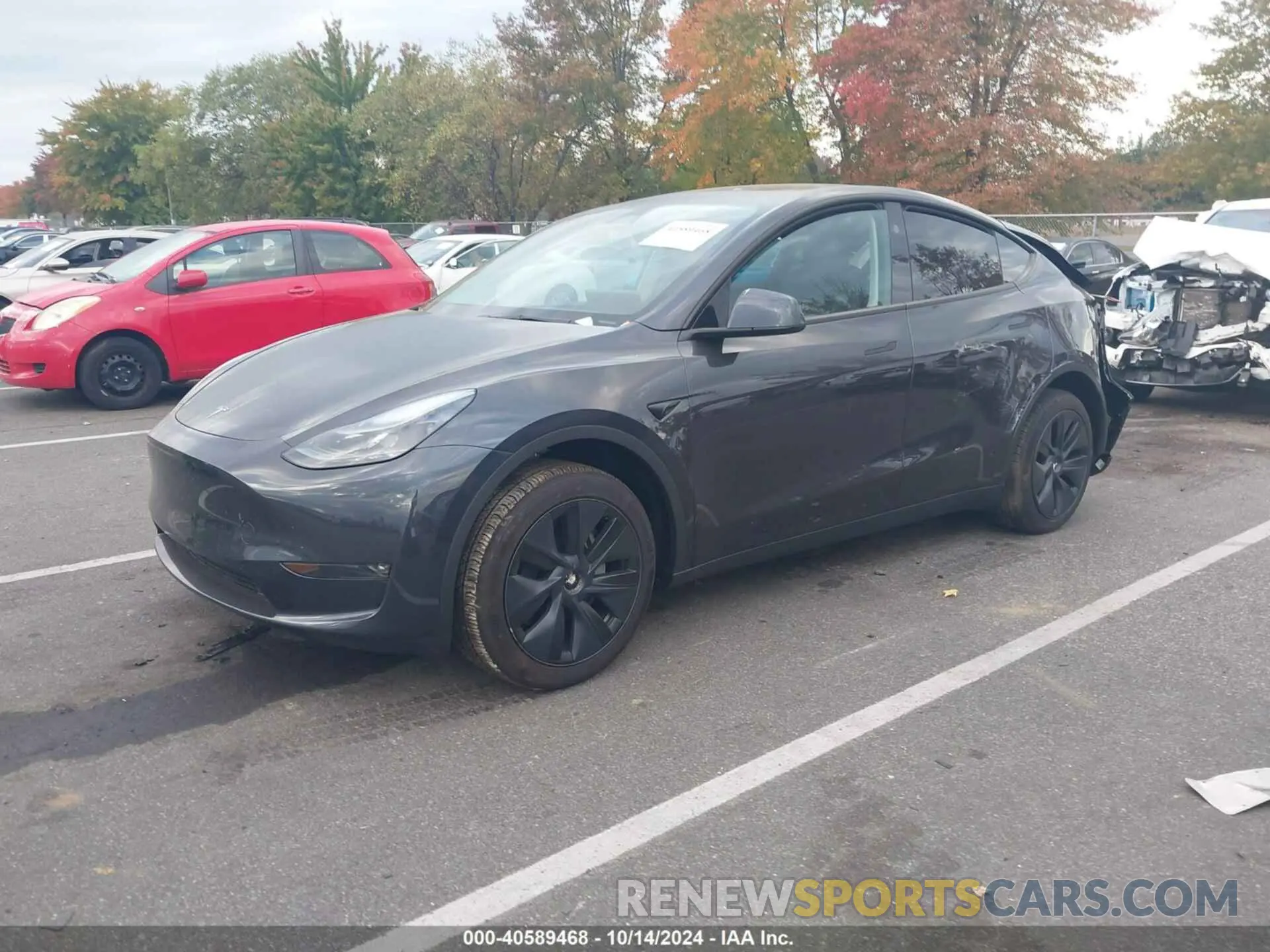 2 Photograph of a damaged car 7SAYGDEE4RF159521 TESLA MODEL Y 2024