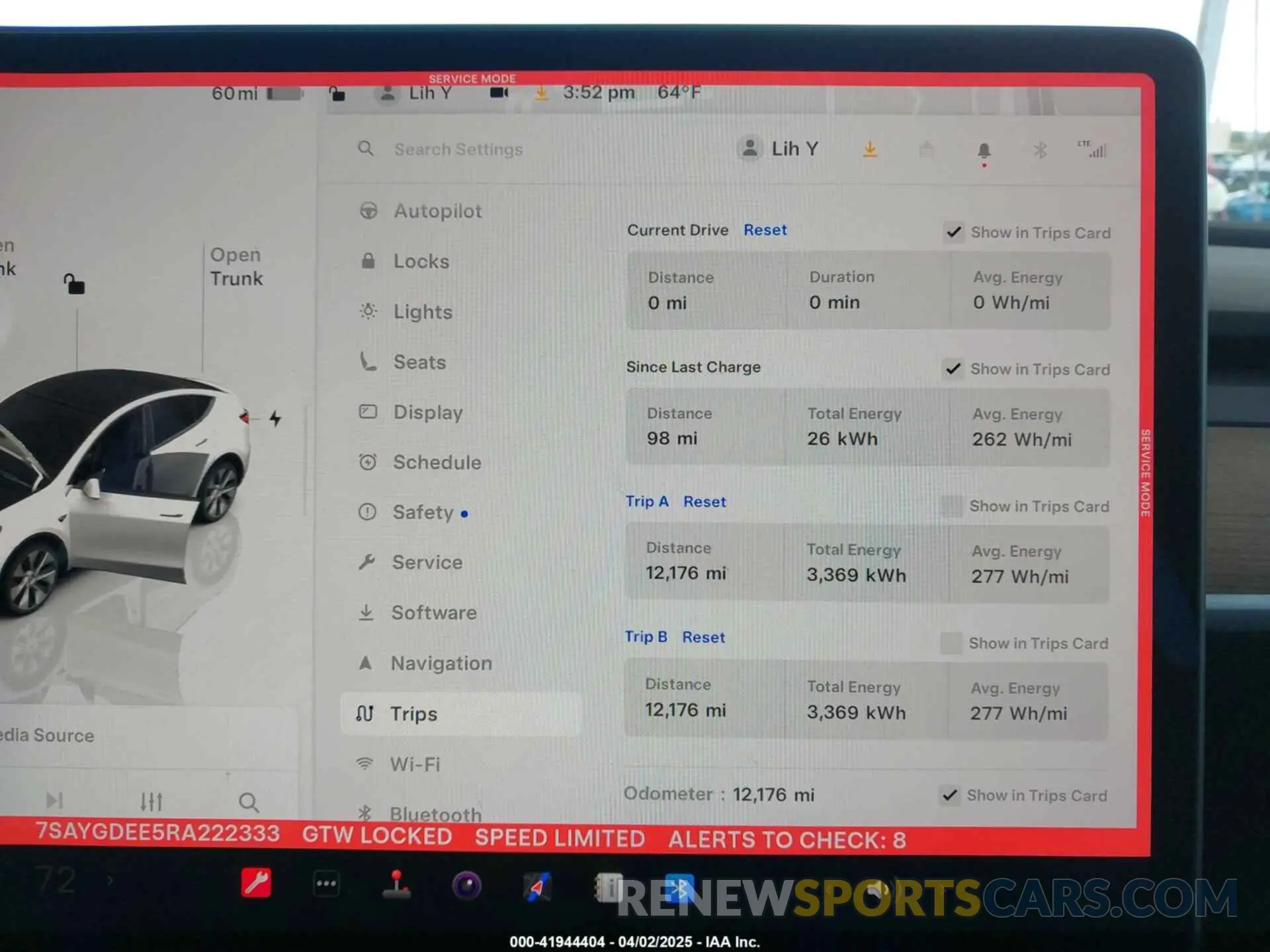 7 Фотография поврежденного автомобиля 7SAYGDEE5RA222333 TESLA MODEL Y 2024
