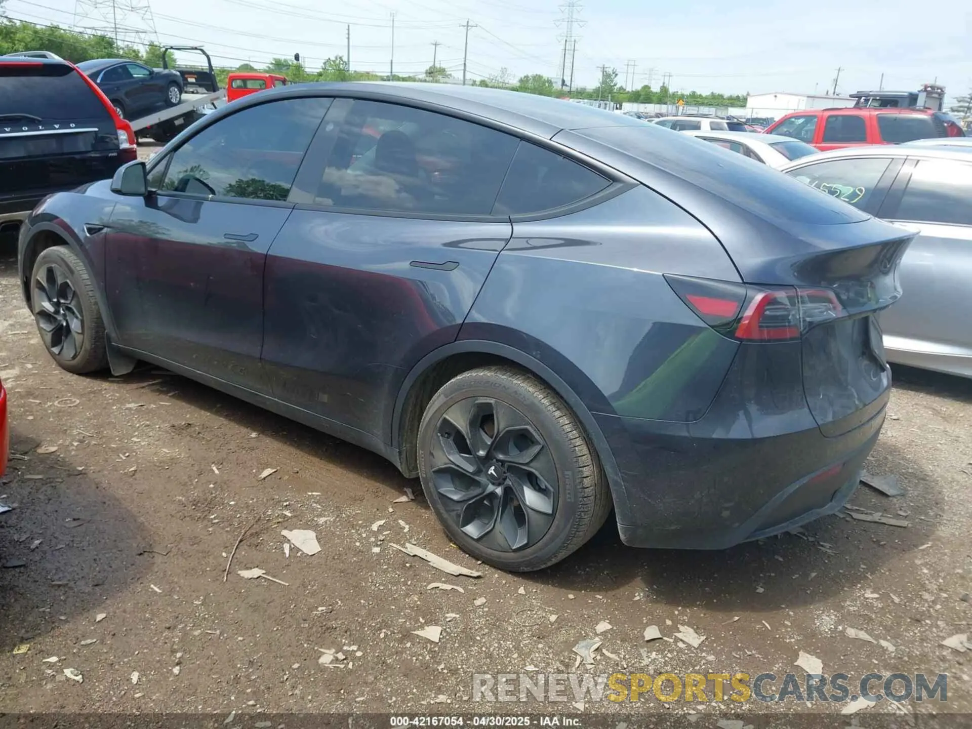 3 Photograph of a damaged car 7SAYGDEE5RA224759 TESLA MODEL Y 2024