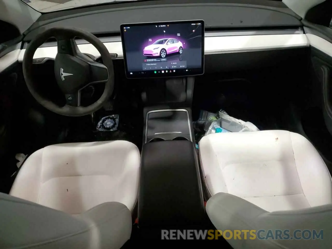8 Photograph of a damaged car 7SAYGDEE5RA237687 TESLA MODEL Y 2024