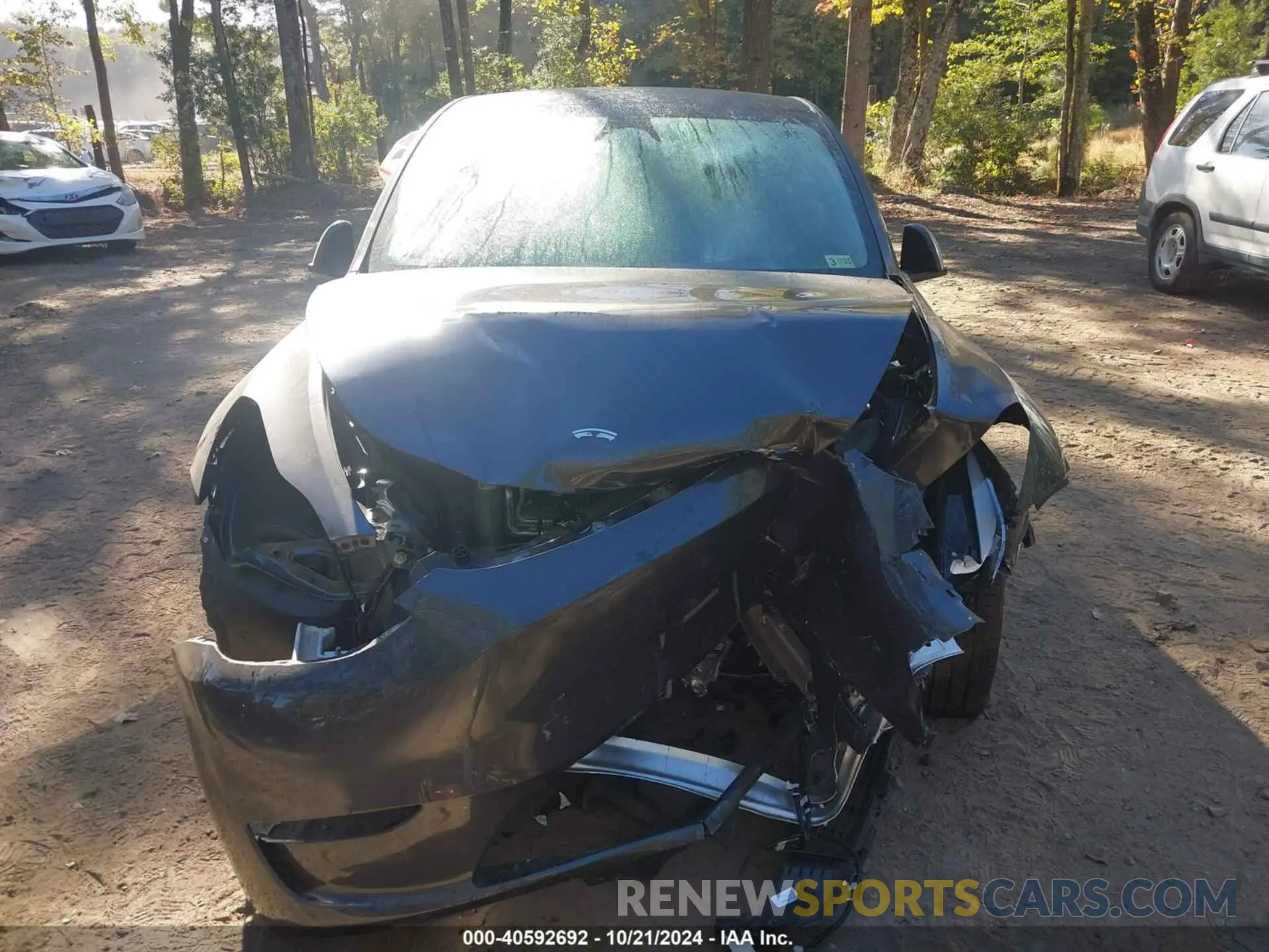 11 Photograph of a damaged car 7SAYGDEE5RA245983 TESLA MODEL Y 2024