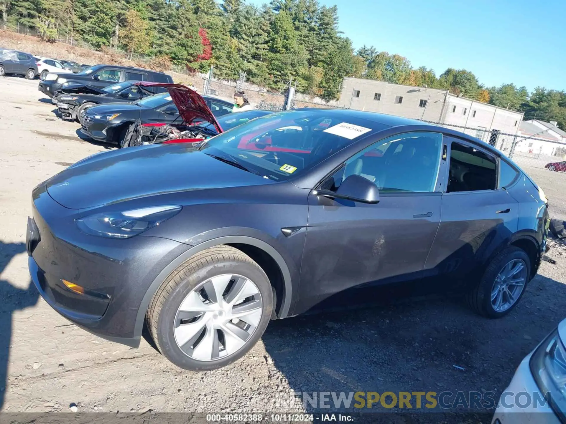 15 Фотография поврежденного автомобиля 7SAYGDEE5RA247944 TESLA MODEL Y 2024