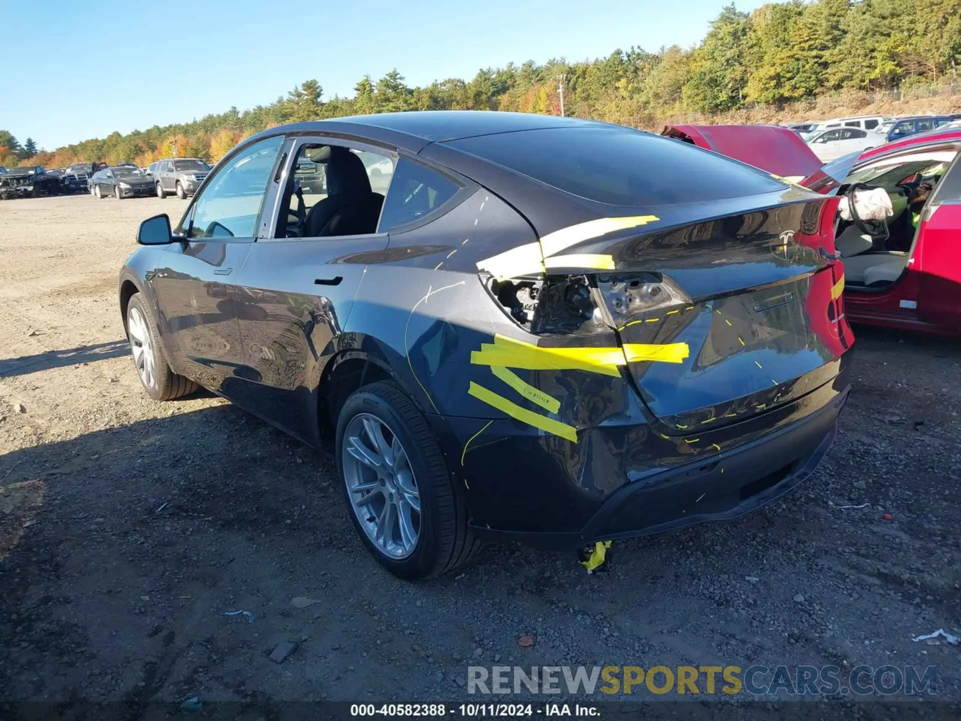 3 Фотография поврежденного автомобиля 7SAYGDEE5RA247944 TESLA MODEL Y 2024