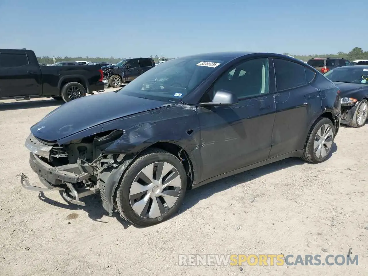 1 Фотография поврежденного автомобиля 7SAYGDEE5RA282984 TESLA MODEL Y 2024