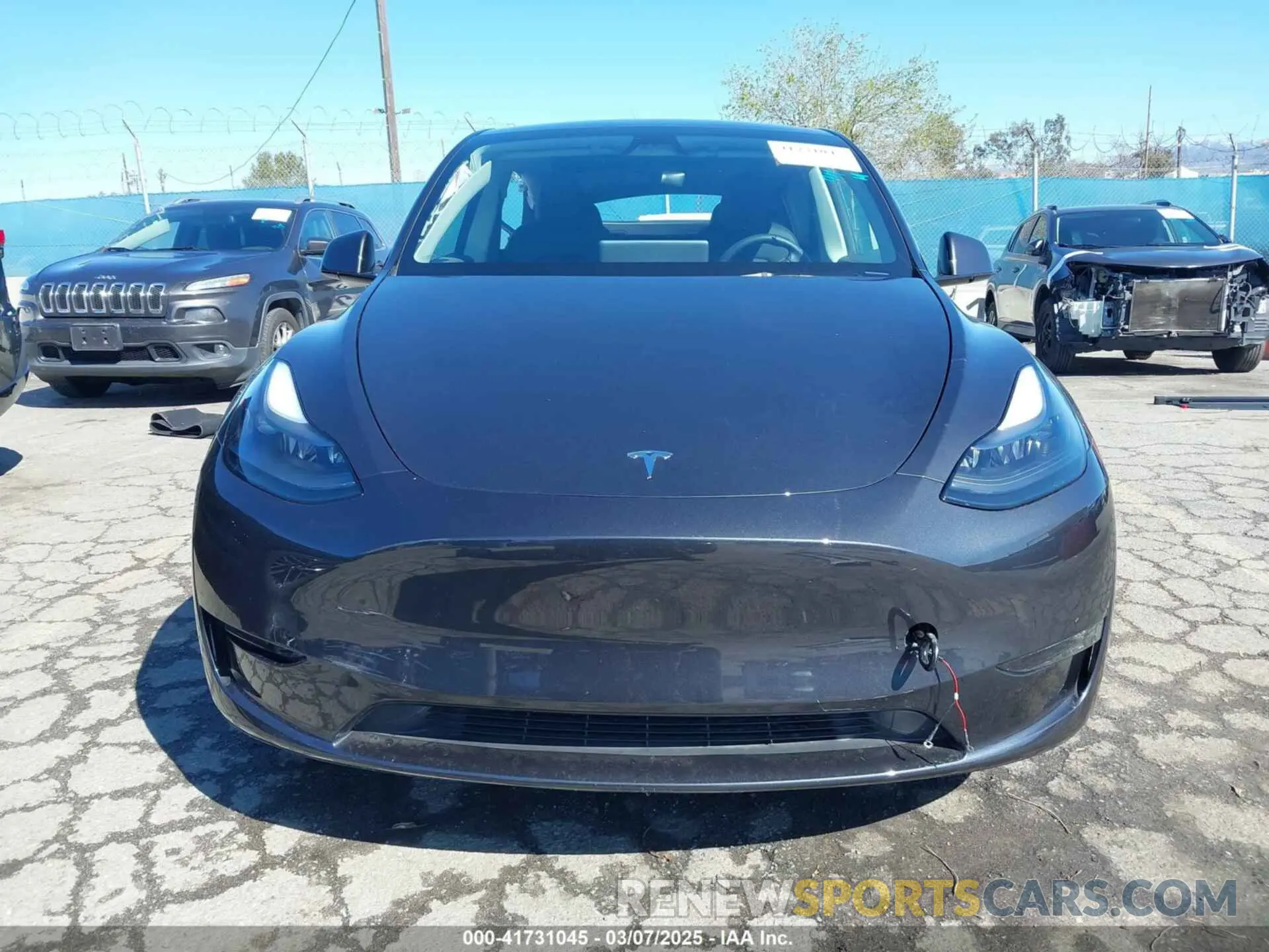 13 Photograph of a damaged car 7SAYGDEE5RF003424 TESLA MODEL Y 2024