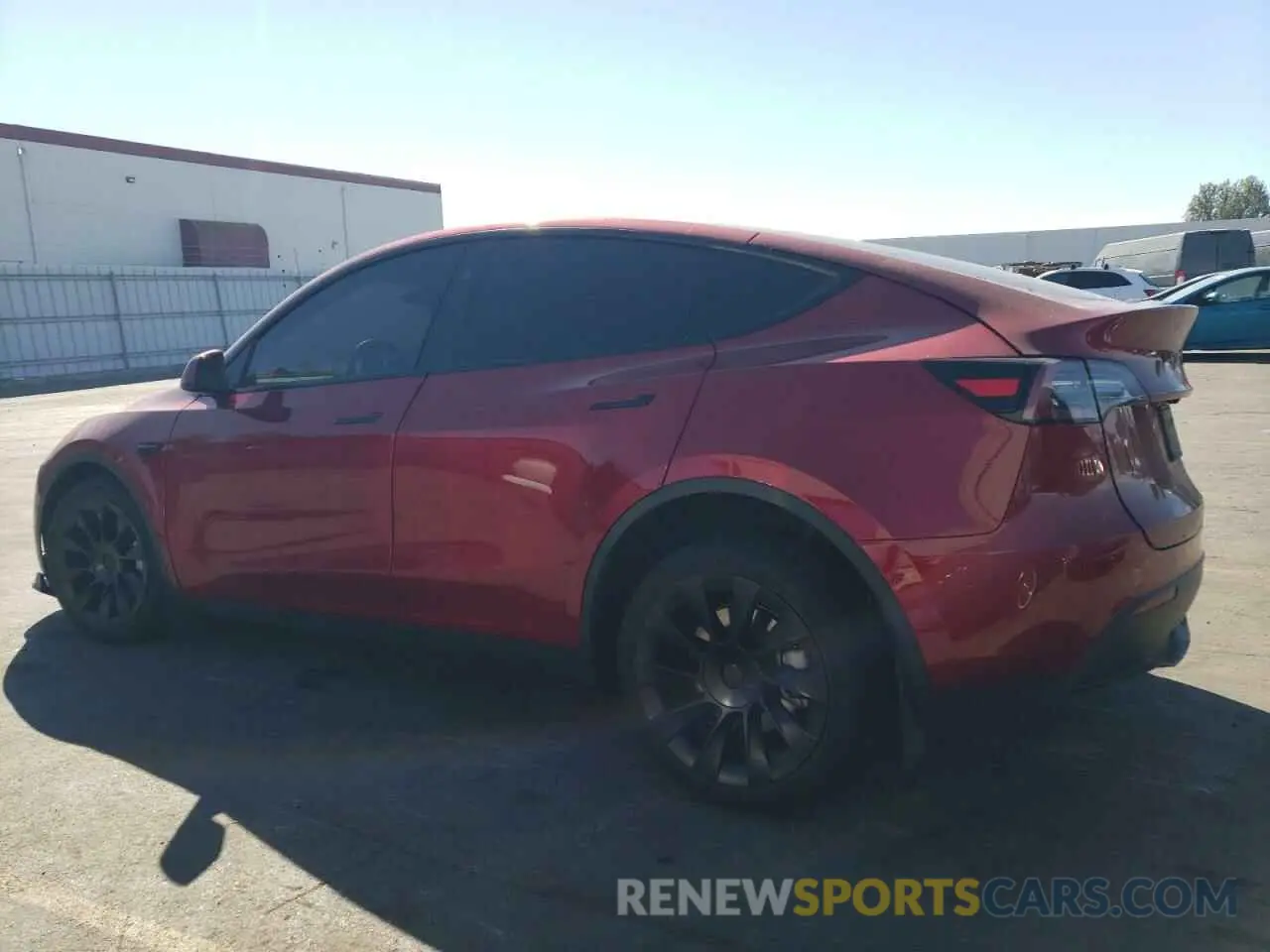 2 Фотография поврежденного автомобиля 7SAYGDEE5RF005240 TESLA MODEL Y 2024