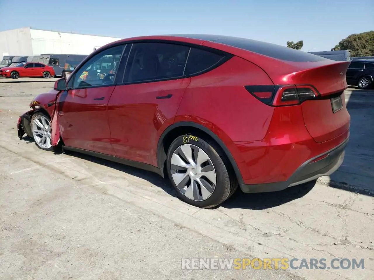 2 Фотография поврежденного автомобиля 7SAYGDEE5RF025312 TESLA MODEL Y 2024